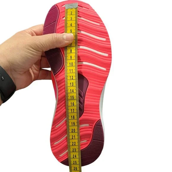 Adidas Fortarum Big Girls Sneaker Size 5.5 Bright Pink Lightweight & Comfortable - Picture 8 of 16